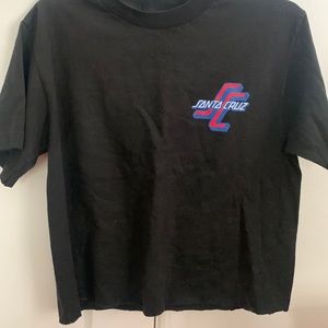 Santa Cruz cropped t-shirt